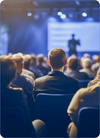 Public assis conférence entrepreneur Event à La Réunion